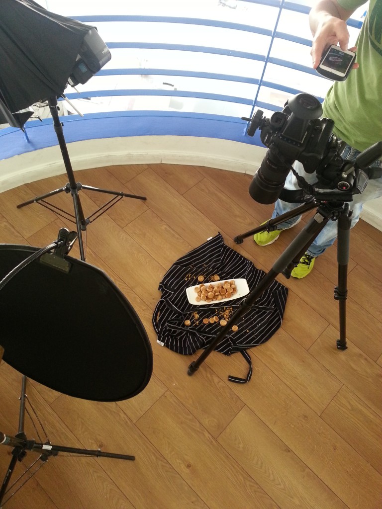 צילום מזון עילי , צילום ב-90 מעלות , חצובת מצלמה