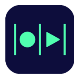 לוגו של אפליקציה לעריכה בפלאפון אפליקציית עריכת סרטונים